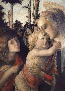 Sandro Botticelli Our Lady of sub oil painting artist